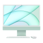 Desktop Computer Apple iMac 4.5K 24-inch – M1 16GB/256GB SSD Green QWERTY with Accessories · Refurbished