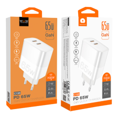 Chargeur GaN PD 65W double Type-C Wuw C198 | Smarty Paris 18