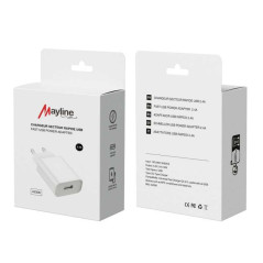 Mayline USB Wall Charger 2.4A 12W