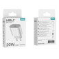 Charger D-power USB-C 20W PD A018/CH1200 – White Charger D-power USB-C 20W PD A018/CH1200 – White
