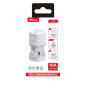Adaptateur secteur universel FASR AD6 – Prises UK/AU/US/EU 10A Blanc