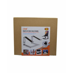 Support Ordinateur Portable / Macbook En Aluminium Ventilé, LinQ HD3269 — LinQ · Smarty Paris 18e