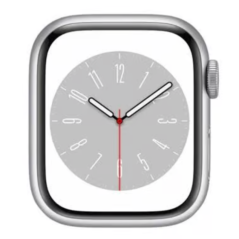 Montre Connectée Apple Watch Series 9 GPS 45 mm Argent Alumi