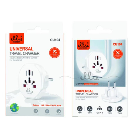 Adaptateur universel Ellietech CU104 2500 W | Smarty