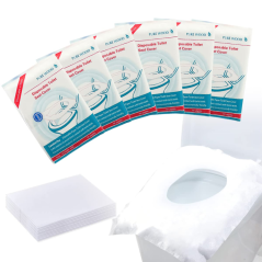 Couvre-sièges toilette jetables lot de 10 | Smarty
