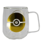 Double-wall glass mug Stor Pokemon Gold Pokeball – 290 mL