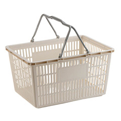 Panier à provisions 40 x 28 x 21 cm avec poignée