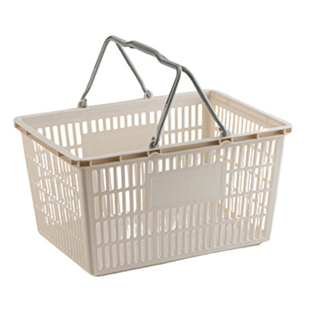 Panier à provisions 40 x 28 x 21 cm avec poignée