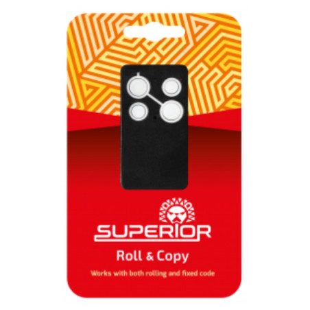 Télécommande universelle Superior Electronics SUPRR001 – 433,92 MHz mode clone et copie