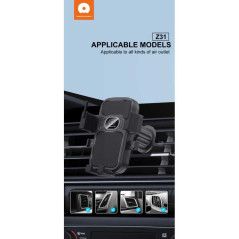 Support Téléphone Voiture - Noir (WUW-Z31) — Accessoire · Sm