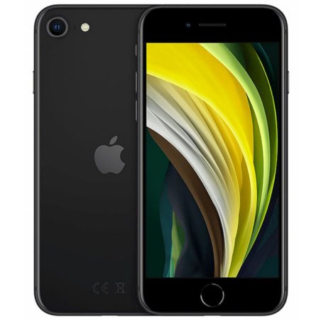 iPhone SE 2020 64 Go Noir - Reconditionné grade A avec acces