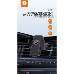 Support Téléphone Voiture - Noir (WUW-Z31) — Accessoire · Sm