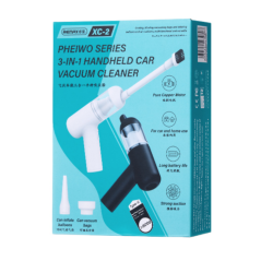 Aspirateur Portable 1500 mAh Pour Voiture et Maison REMAX XC
