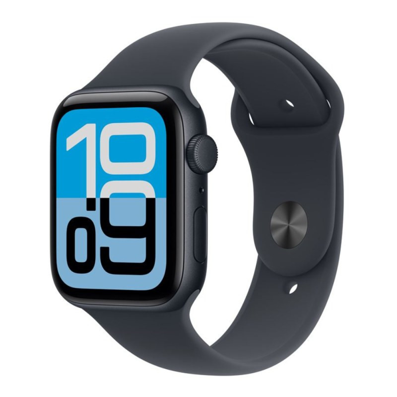 Apple Watch Series SE 3 GPS – 44mm Midnight Aluminum, Sport Band S/M Apple Watch Series SE 3 GPS – 44mm Midnight Aluminum, Sport Band S/M