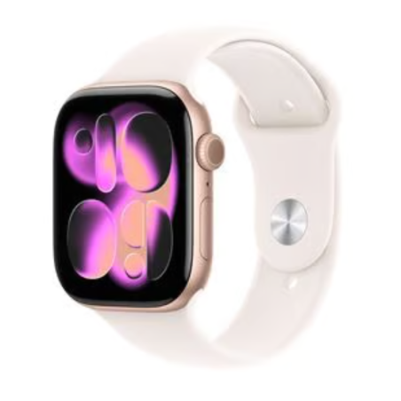 Apple Watch Series 11 GPS 42mm – Rose Gold Aluminum, Sport Band M/L