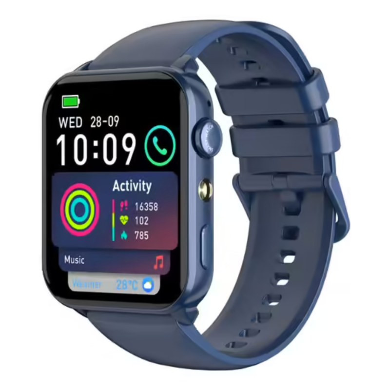 Montre connectée Blackview R30 Max – Lampe torche LED Bleu Montre connectée Blackview R30 Max – Lampe torche LED Bleu