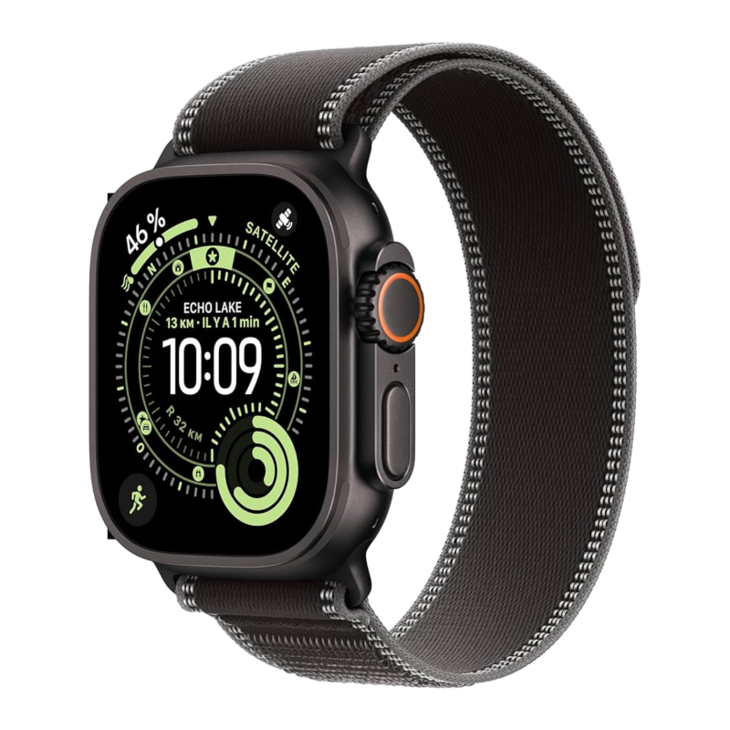 Apple Watch Ultra 3 – Cellular 49mm Natural Titanium Trail Loop M/L
