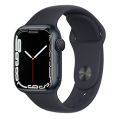 Apple Watch Series 7 Cellulaire 45mm Minuit Aluminium Avec B