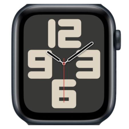 Apple Watch Series SE GPS 44mm Minuit Aluminium (Sans Bracel