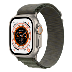 Apple Watch Ultra Cellulaire 49mm Titane Naturel sans Bracel