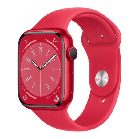 Montre Connectée Apple Watch Series 8 GPS 41mm Rouge Aluminium avec bracelet - Grade A