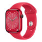 Montre Connectée Apple Watch Series 8 GPS 41mm Rouge Aluminium avec bracelet - Grade A Montre Connectée Apple Watch Series 8 GPS 41mm Rouge Aluminium avec bracelet - Grade A