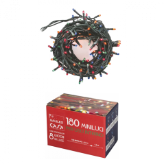 Guirlande Rideau LED 6.3M - Multi couleurs - Montre Ref G1166 | Smarty