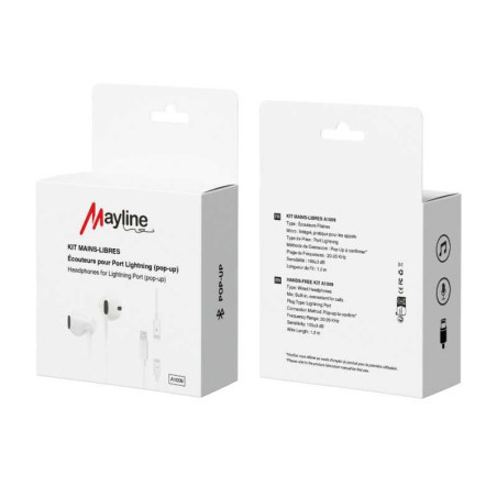 Écouteurs Bluetooth Pop-ups Mayline – Lightning
