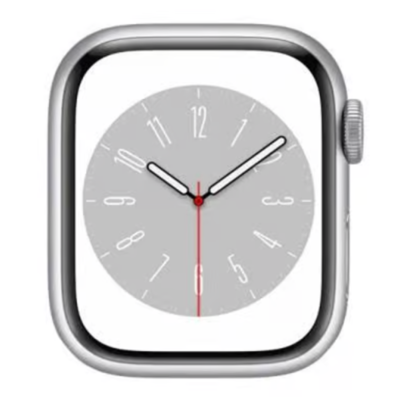 Smart Watch Apple Watch Series 9 – 45mm GPS silver aluminum Grade A · Refurbished