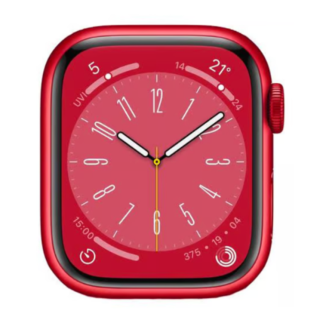 Smartwatch Apple Watch Series 7 GPS 41mm – Red aluminum, no band or accessories · Refurbished Grade AB