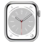 Smartwatch Apple Watch Series 8 GPS 45mm – Silver aluminum, no band or accessories · Refurbished Grade A