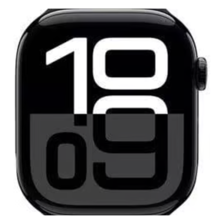 Smartwatch Apple Watch Series 10 GPS + Cellular – 46mm Black Aluminum, no band · Refurbished