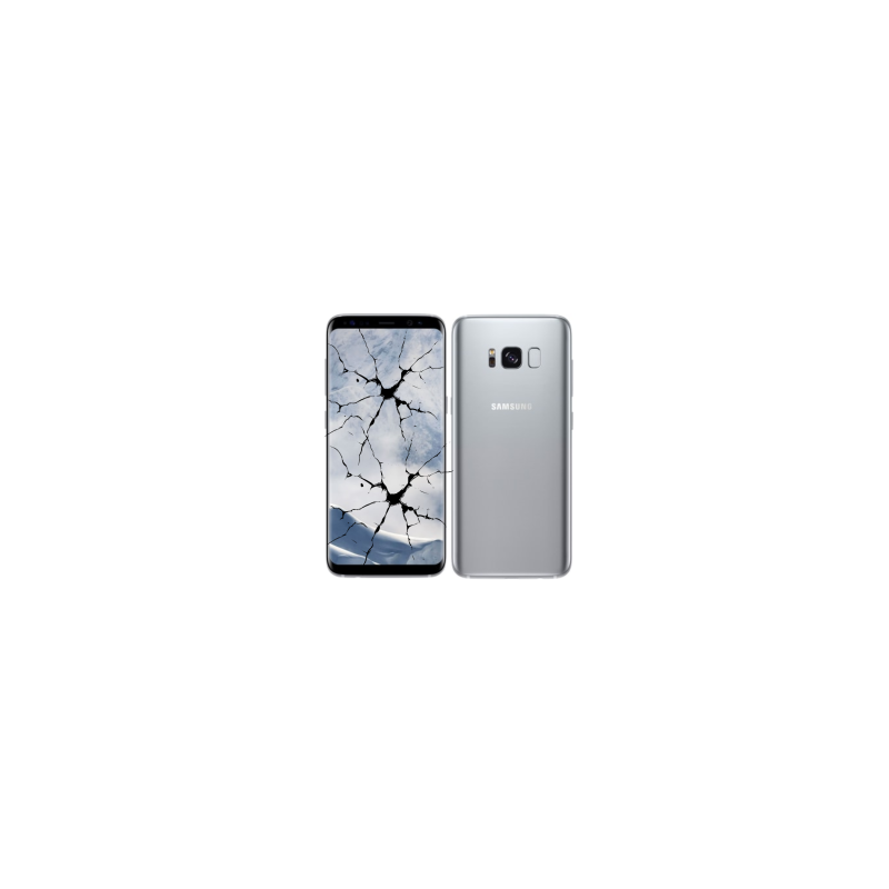 Samsung Galaxy S8 64 Go - Argent (Ecran HS)