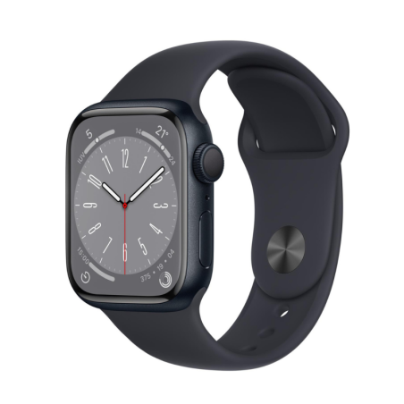 Montre Connectée Apple Watch Séries 8 GPS 45mm Minuit Alumin