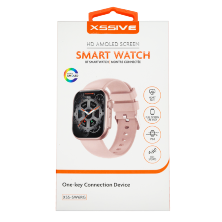 Montre Connectée Ecran AMOLED HD Bracelet en | -36% au lieu 