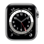 Montre Connectée Apple Watch Series 6 Cellulaire 44mm Blanc Acier inoxydable Sans Bracelet - Grade A avec Boîte et Chargeur