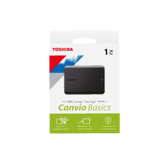 Disque Dur Externe USB 3.2 Toshiba Canvio Basics 1 To - Noir
