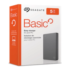 Disque dur Portable Seagate Basic STJL5000400 - 2.5" Externe