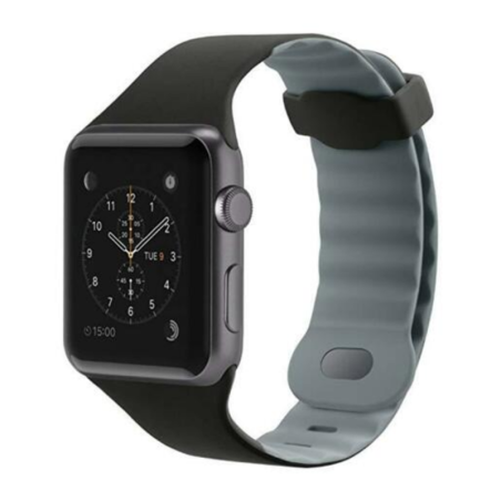 Bracelet Apple Watch 42mm / 44mm Belkin Sport Band - Noir/Gr