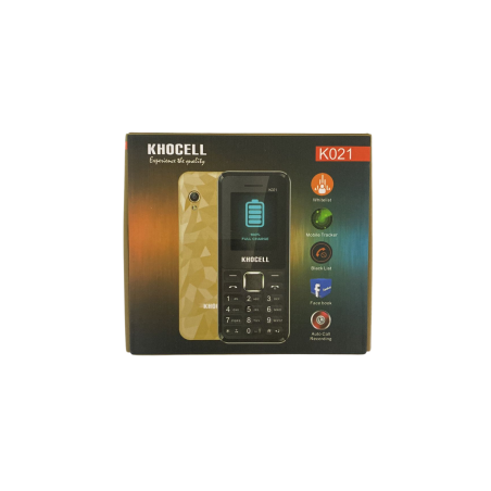 Téléphone Portable KhoCell K021 Dual SIM Rose — Reconditionné Garanti 12 mois · Smarty Paris
