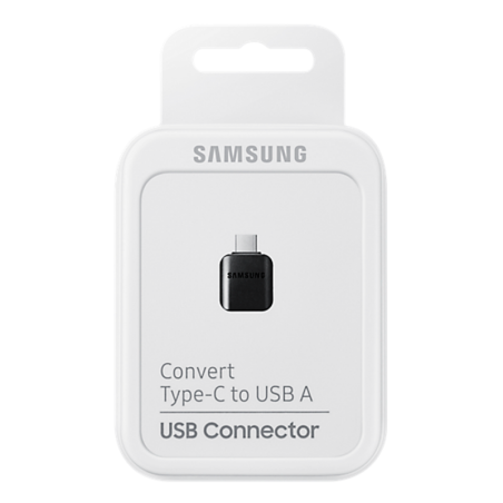 Adaptateur Micro USB/Type-C Samsung Noir - Retail Box (Origine) - Alim