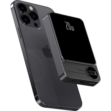 Power Bank Sans Fil Magnétique 10000mAh 20W Charge Rapide - 