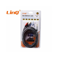 Adaptateur Audio Jack 3,5mm TRS Mâles / 2x RCA Y Splitter Mâ