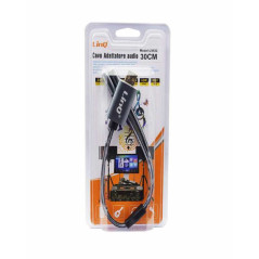 Adaptateur Audio USB Mâle / 2 Jack 3.5mm Femelles Nylon Tres