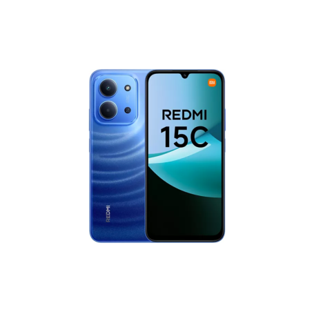Xiaomi Redmi 15C 6 Go RAM + 128 Go NFC ROM Bleu - Non EU - Neuf — Reconditionné Garanti 12 mois · Smarty Paris