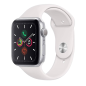 Montre Connectée Apple Watch Series 5 Cellulaire 44mm Argent Acier inoxydable avec Bracelet - Grade A (TVA Sur Marge)* Montre Connectée Apple Watch Series 5 Cellulaire 44mm Argent Acier inoxydable avec Bracelet - Grade A (TVA Sur Marge)*