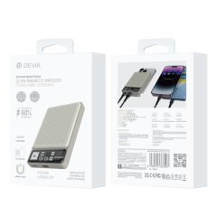 Power Bank Magnétique Sans Fil 10000 mAh Devia Extreme Speed