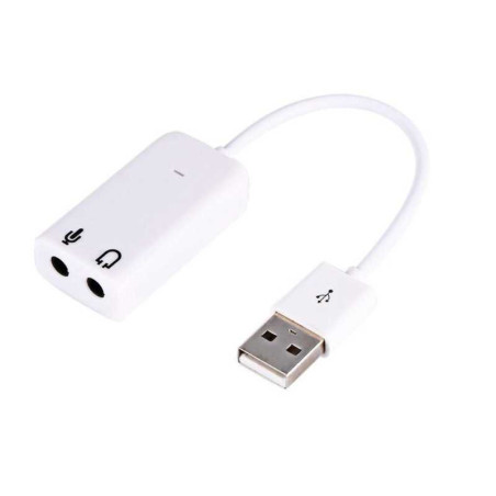 Carte Son USB 7.1 Externe Indépendante ( USB vers Audio/Jack