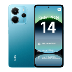Xiaomi Redmi Note 14 4G NFC 256 Go Bleu Mer - Neuf - Smartphones Ref T