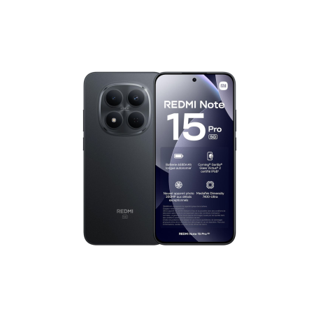 Xiaomi Redmi Note 15 pro 5G 8 Go/256 Go Noir - Neuf - Smartphones Ref